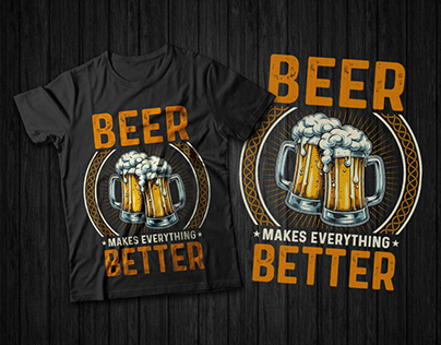 Beer T Shirt Design