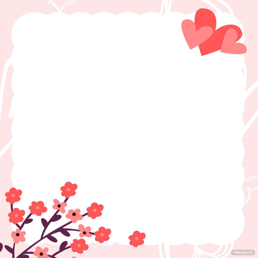 Valentine's Day Border Vector in Illustrator, PSD, JPG, PNG, SVG, EPS - Download | Template.net