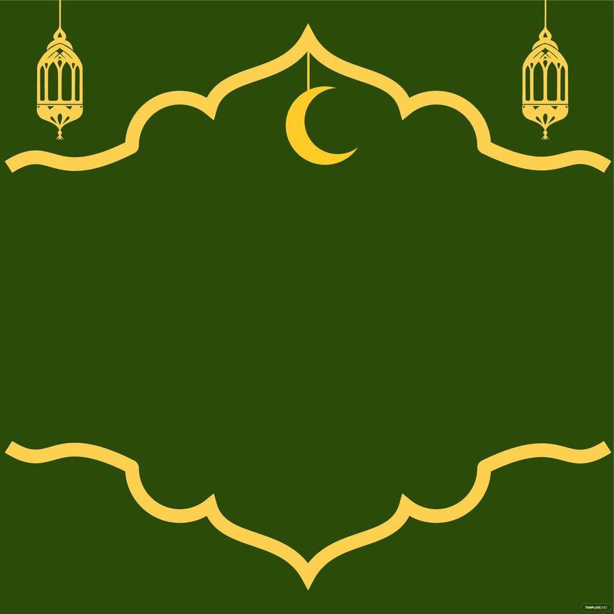 Ramadan Border Vector in Illustrator, PSD, EPS, SVG, PNG, JPG - Download | Template.net