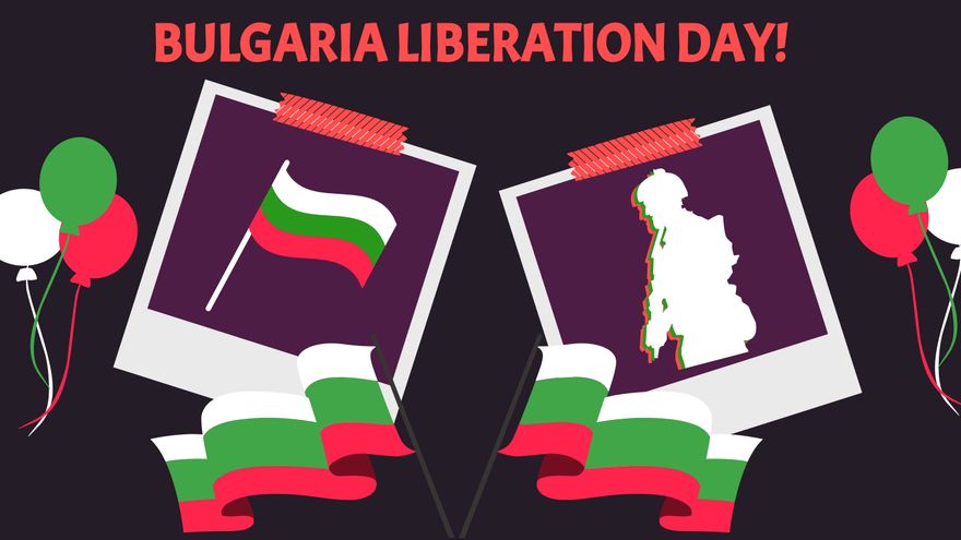 Bulgaria Liberation Day Image Background in EPS, Illustrator, JPG, PSD, PNG, PDF, SVG - Download | Template.net