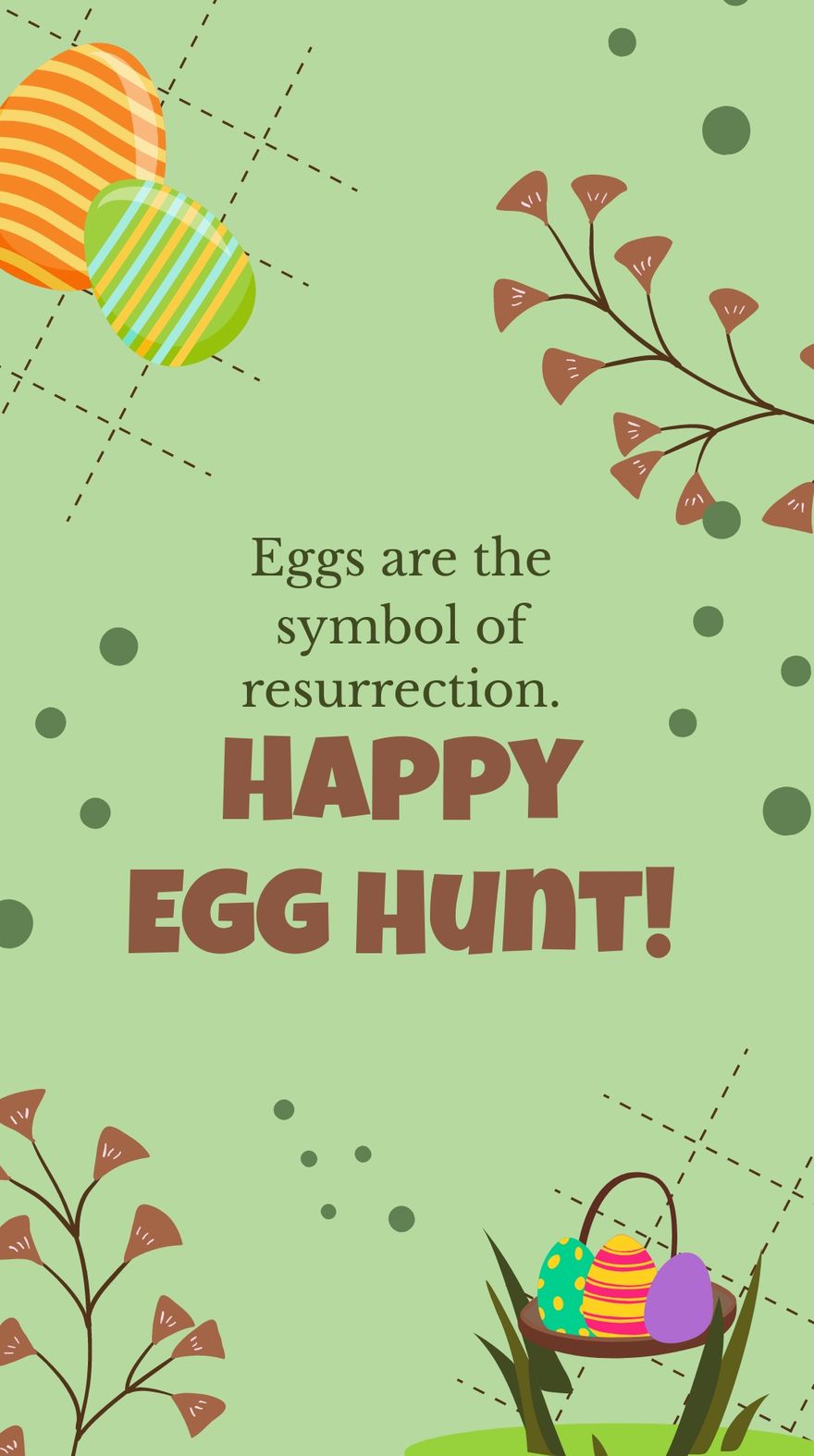 Easter Egg Hunt Whatsapp Status in PSD, Illustrator, EPS, SVG, JPEG, PNG - Download | Template.net