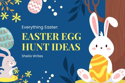 Easter Egg Hunt Blog Banner in PSD, Illustrator, EPS, SVG, JPEG, PNG - Download | Template.net