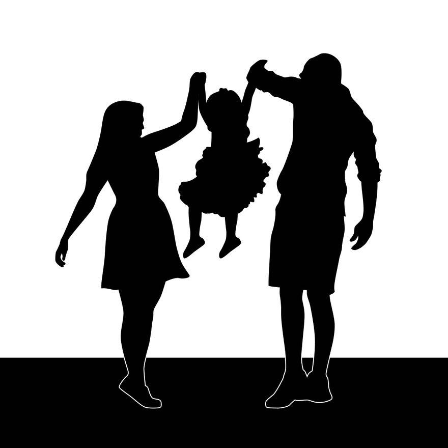 Children Silhouette in EPS, Illustrator, JPG, PNG, SVG - Download | Template.net