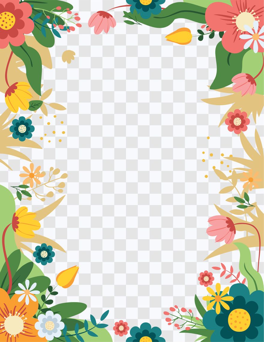 Nature Border in EPS, JPG, Illustrator, PSD, PNG, SVG - Download | Template.net