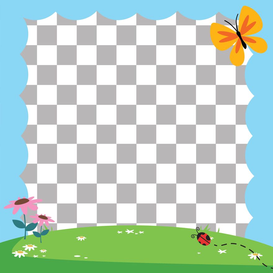 Spring Border Template in EPS, Illustrator, JPG, PNG, PSD, SVG - Download | Template.net