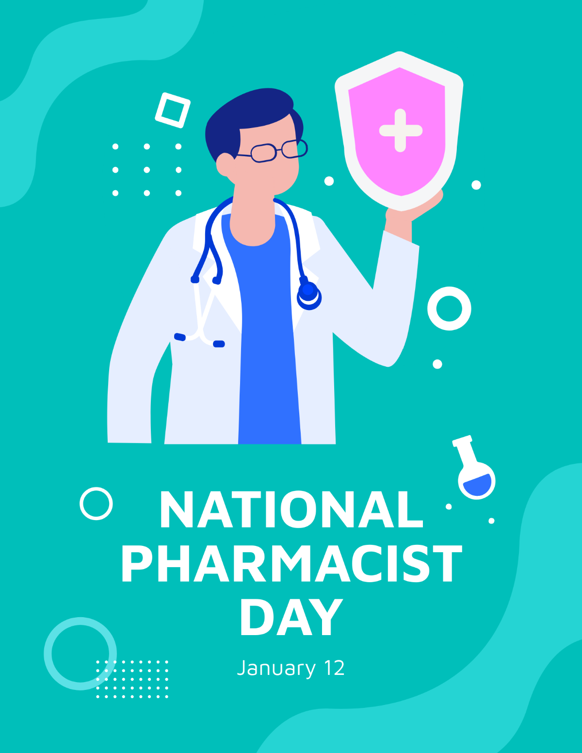 National Pharmacist Day Flyer Template - Edit Online & Download