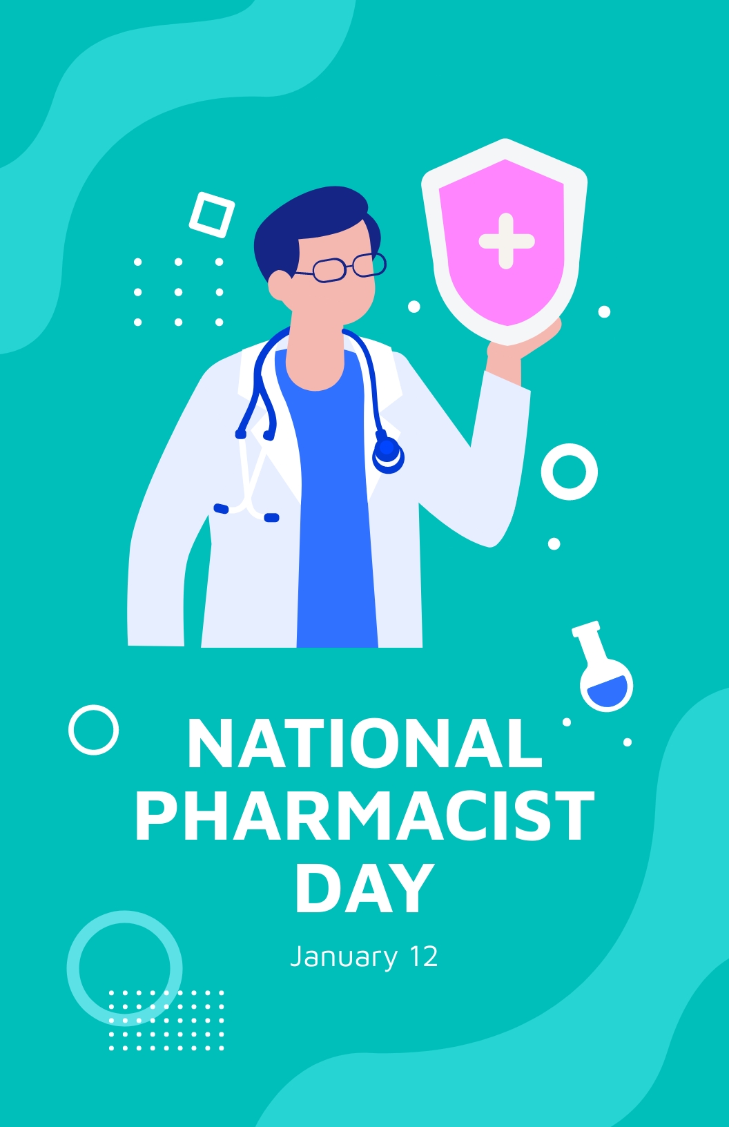 National Pharmacist Day Poster Template - Edit Online & Download