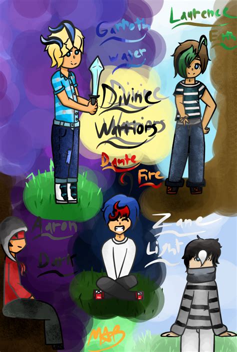 Aphmau Fanart Divine Warriors By Thedrawingmorgs On Deviantart