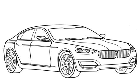 Dibujos De Bmw Para Colorear Imprime Gratis Para Niños