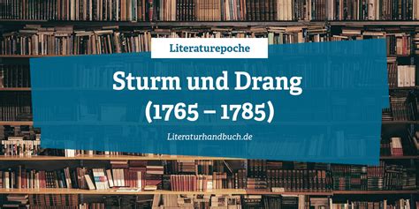 Die epoche, aus welcher der realismus kommt, wurde durch große soziale probleme realismus kunst merkmale. Epochen: Sturm und Drang (1765 - 1785) - Literaturhandbuch.de