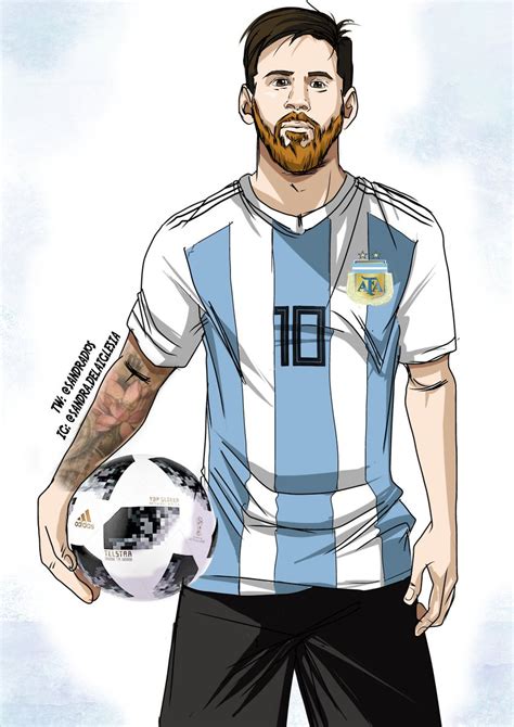 Como Dibujar A Messi