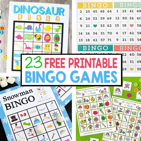 Number Bingo 10 Free Pdf Printables