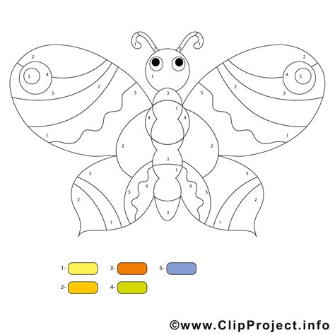 Unsere redaktion hat für sie und ihre kinder die 10 schönsten zahlenbilder zusammengestellt. MALEN NACH ZAHLEN KOSTENLOS 01 | Schmetterling malen ...