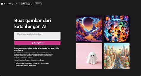 Bing Image Creator Transformasi Kreatif Melalui Eksplorasi Teknologi Ai