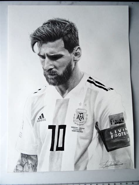 Messi Dibujos De Futbol Institutetrend