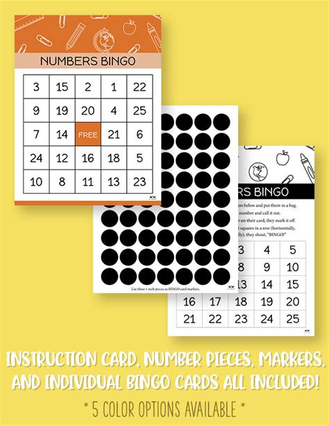 Number Bingo Free Printable Bingo Cards And Sets Printabulls