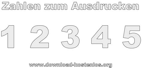 Vorlage Zahl 50 Zum Ausdrucken Kostenlos Zahlen Vorlagen