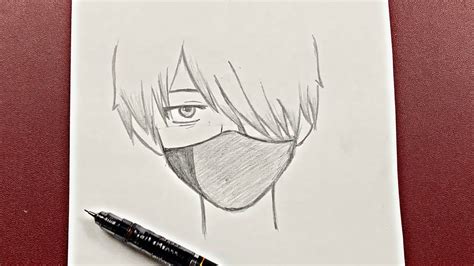 Anime Boy Sketch Step By Step