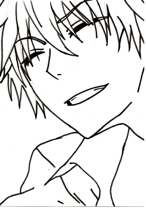 Easy Anime Boy Drawing At Getdrawings Free Download