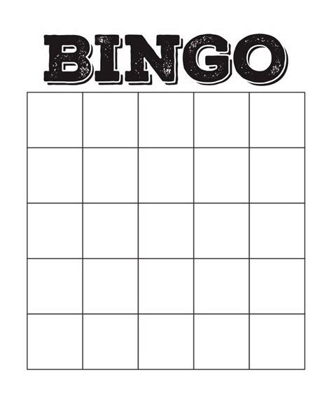 4x4blankbingocardtemplate Free Bingo Cards Bingo Cards Printable