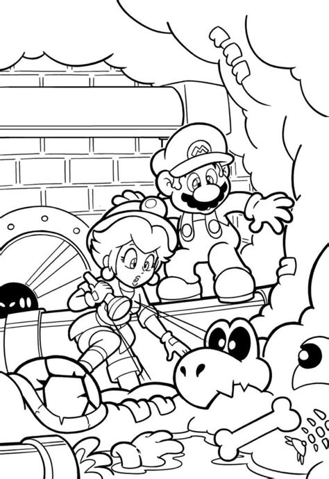 100 Disegni Di Super Mario Bros Da Colorare Per La Stampa Gratuita