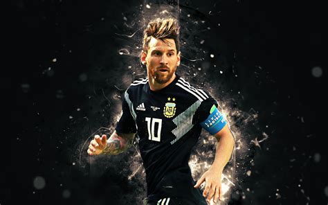 Messi Dark 4k Wallpapers Wallpaper Cave