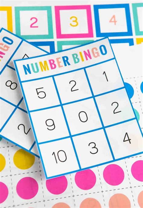 Free Printable Number Bingo Design Eat Repeat