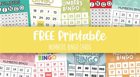 Number Bingo Free Printable Bingo Cards And Sets Printabulls