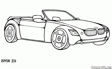 Dibujo Para Colorear Bmw 540