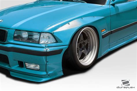 1992 1998 Bmw 3 Series M3 E36 2dr Duraflex Circuit Side Skirts 2pc 113443