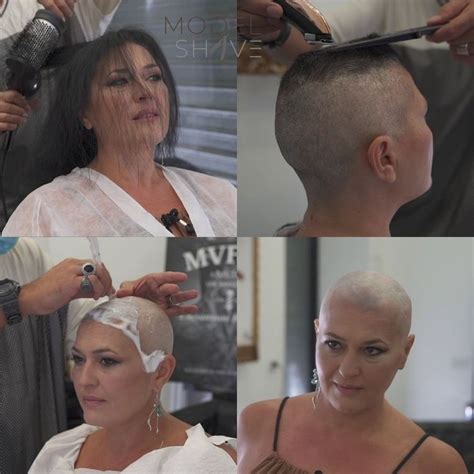 Female Head Shave Before And After Indian Hair Young Shave Bald