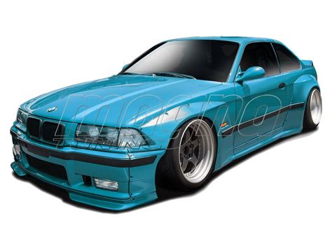 Bmw 3 Series E36 M3 Rocket Wide Body Kit