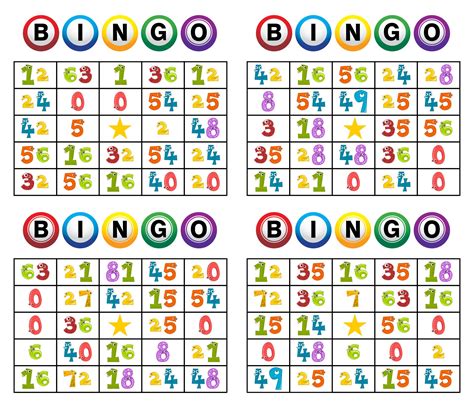 Number Bingo Cards 10 Free Pdf Printables Printablee