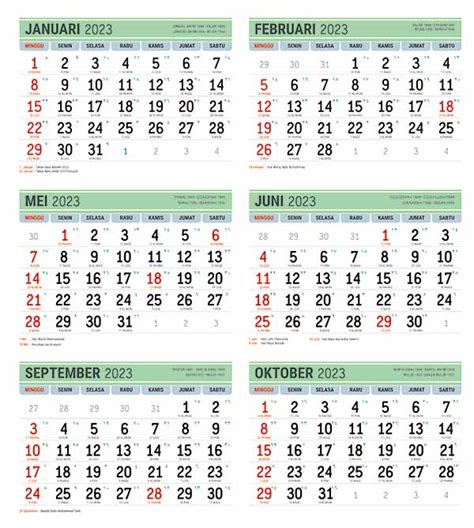 Download Template Kalender 2023 Cdr Arab Jawa Dan Masehi Indgrafis