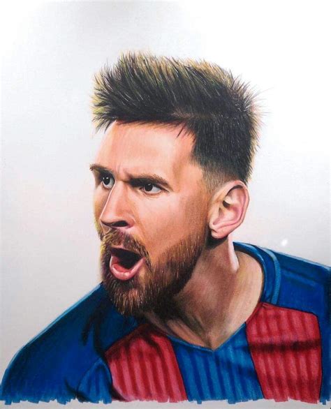 Imagenes De Messi Para Dibujar A Lapiz Retratos Realistas Y Dibujos