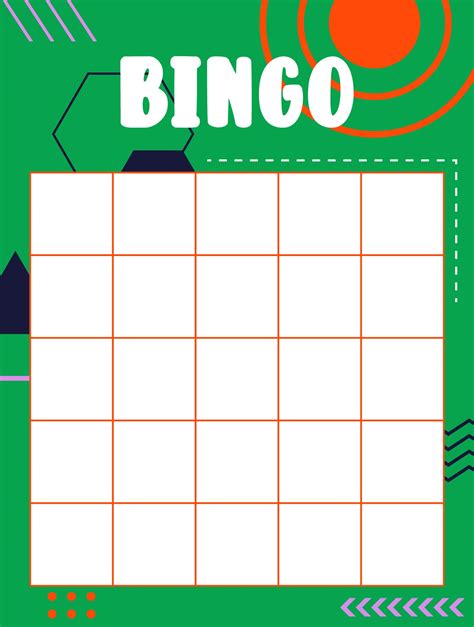 Custom Bingo Card Template 10 Free Pdf Printables Printablee