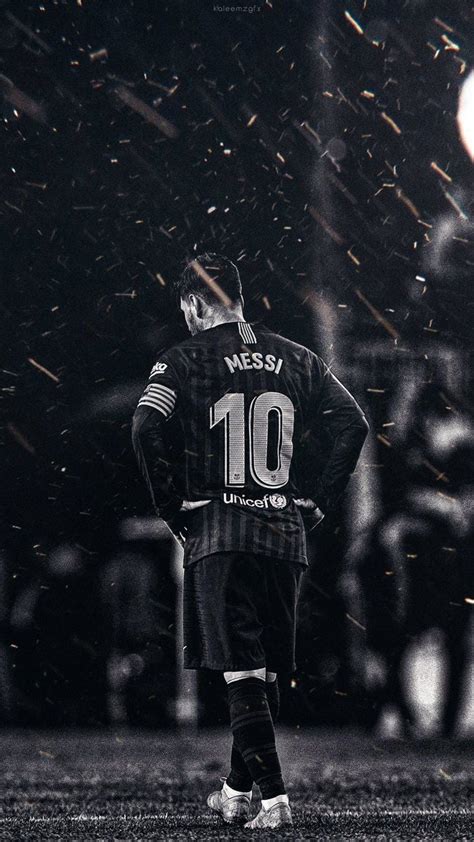 Messi Dark Wallpapers Wallpaper Cave