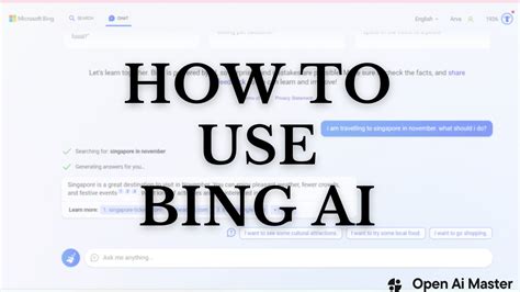 How To Use Bing Ai Chatgpt