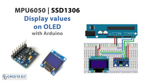 Mpu6050 With Arduino Display Values On Ssd1306 Oled