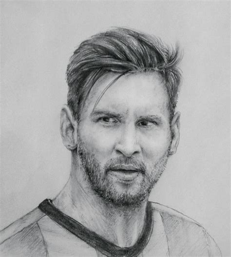 Como Dibujar A Messi