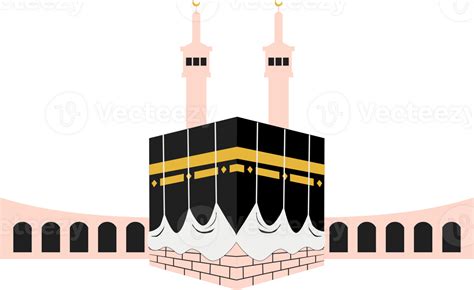 Kaaba Musulmán Peregrinaje 23254563 Png