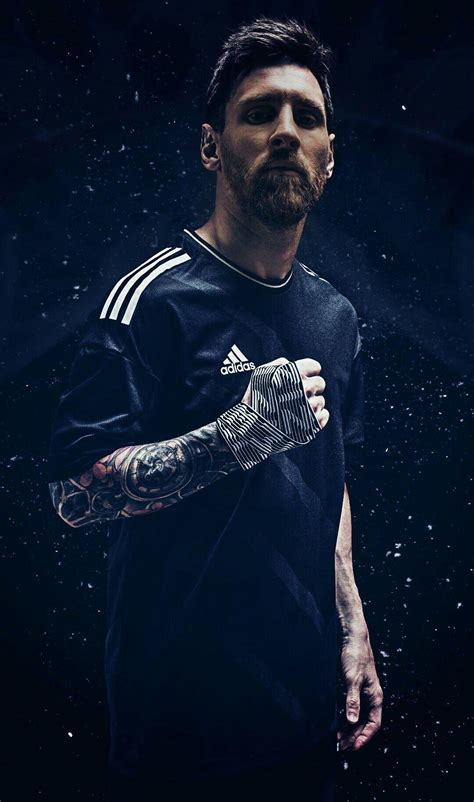 Messi Black Wallpapers Wallpaper Cave