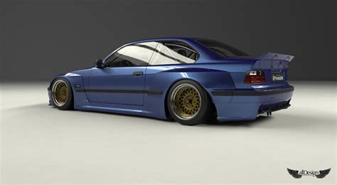 Wide Body Kit Pandem Rocket Bunny Bmw M3 E36