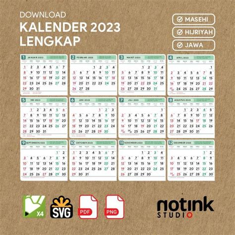 Kalender 2023 Lengkap Jawa Xls Imagesee