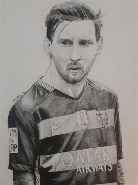 Imagenes De Messi Para Dibujar A Lapiz Retratos Realistas Y Dibujos