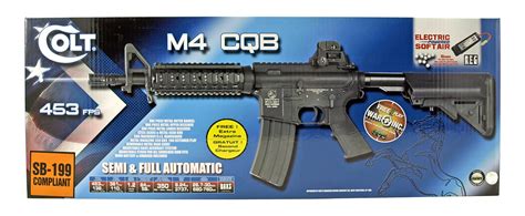 Colt M4 Cqb R Military Issue Replica Assault Airsoft Aeg Rifle