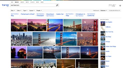 Bing Image Search Gets A New Look Reminds Us Of Skydrive