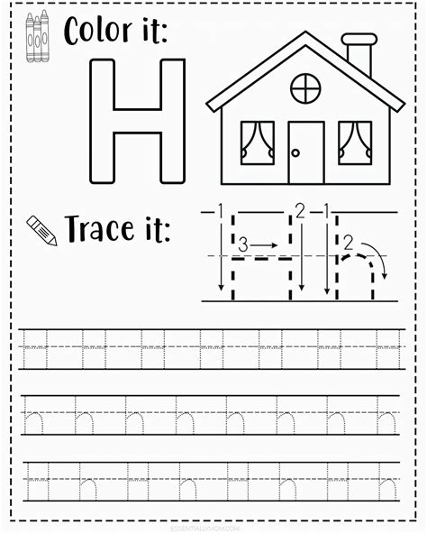 Printable Letter Tracing Worksheets