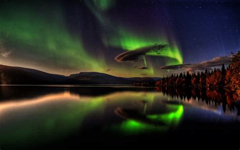 Aurora Wallpaper 1920x1200 Aurora Borealis Beautiful Northern Nuances