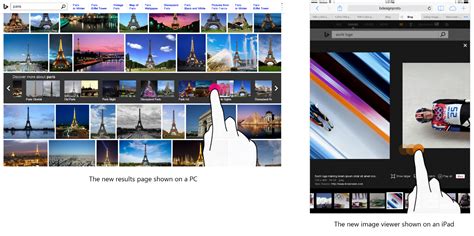 Bing Image Search Redesigned To Be More Touch Friendly